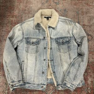 Ksubi OH G Denim Sherpa Jacket